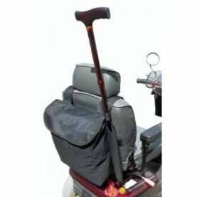 Rugleuningtas met wandelstok vakje
